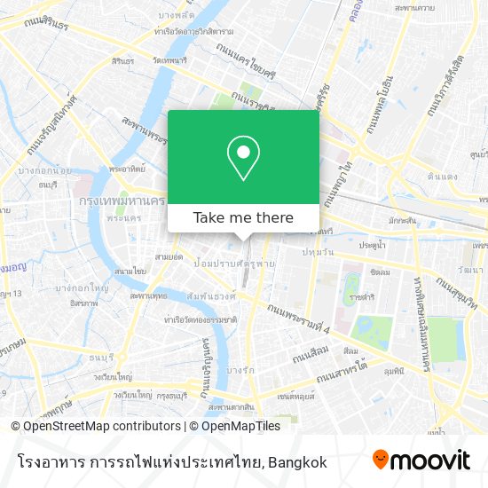 โรงอาหาร การรถไฟแห่งประเทศไทย map