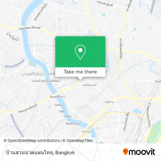 บ้านสวนนวดแผนไทย map