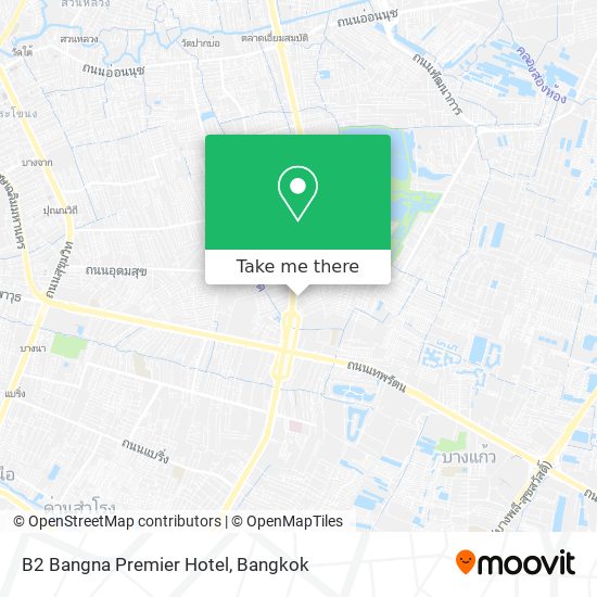B2 Bangna Premier Hotel map