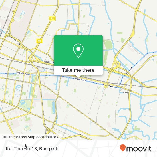 Ital Thai ชั้น 13 map