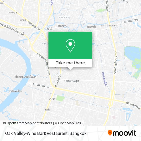 Oak Valley-Wine Bar&Restaurant map