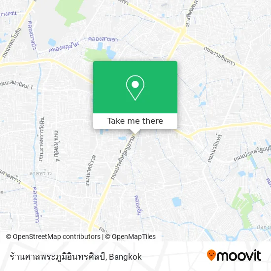 ร้านศาลพระภูมิอินทรศิลป์ map