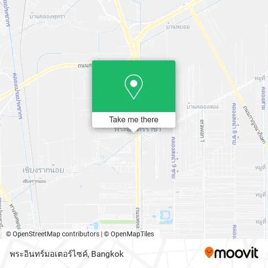 พระอินทร์มอเตอร์ไซค์ map