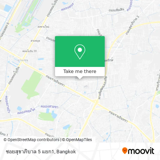 ซอยสุขาภิบาล 5 แยก1 map