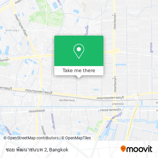 ซอย พัฒนาชนบท 2 map