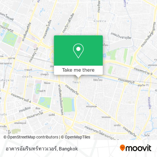 อาคารอัมรินทร์ทาวเวอร์ map