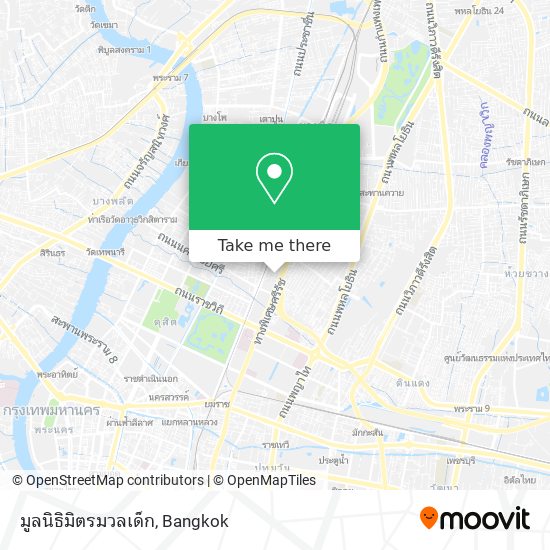 มูลนิธิมิตรมวลเด็ก map