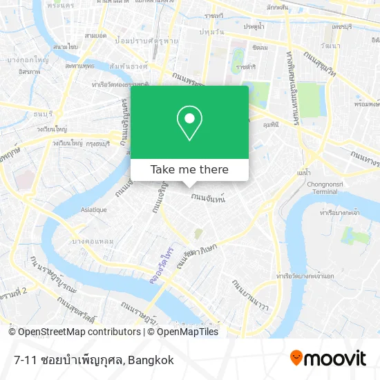 7-11 ซอยบำเพ็ญกุศล map