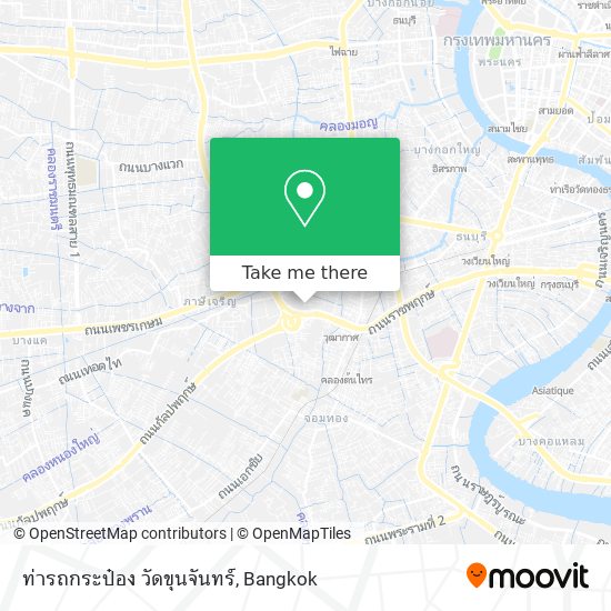 ท่ารถกระป๋อง วัดขุนจันทร์ map