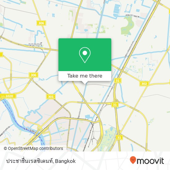 ประชาชื่นเรสซิเดนท์ map