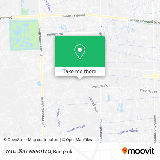 ถนน เลียบคลองปทุม map