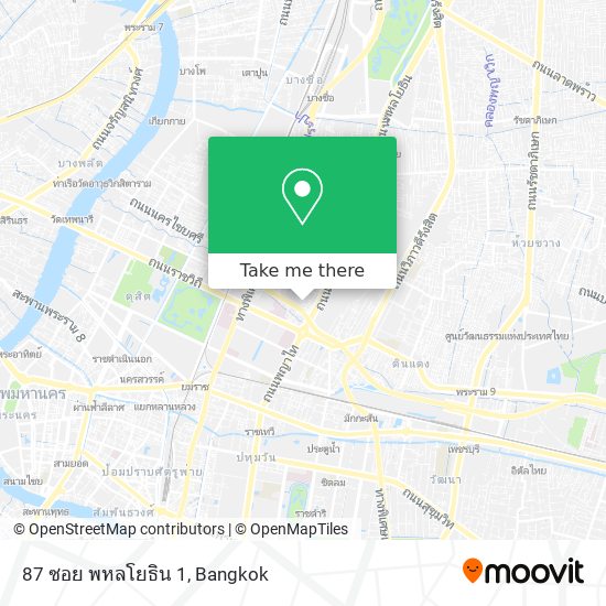 87 ซอย พหลโยธิน 1 map