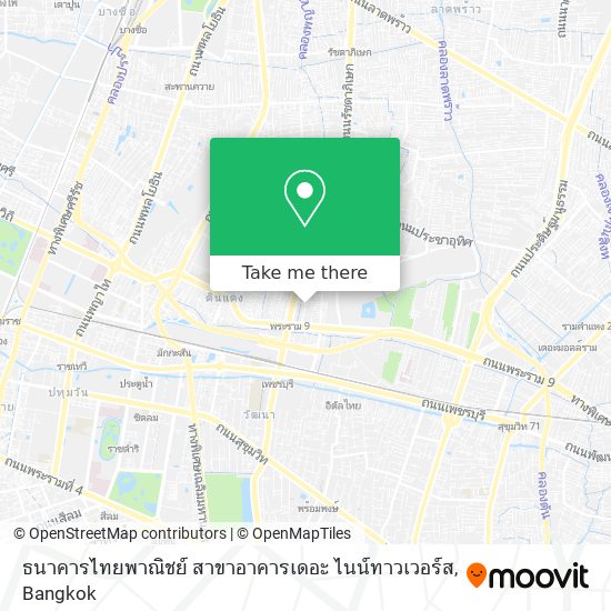 ธนาคารไทยพาณิชย์ สาขาอาคารเดอะ ไนน์ทาวเวอร์ส map