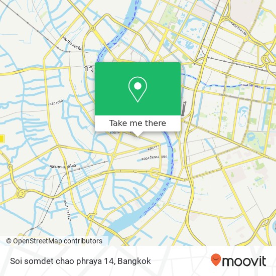 Soi somdet chao phraya 14 map