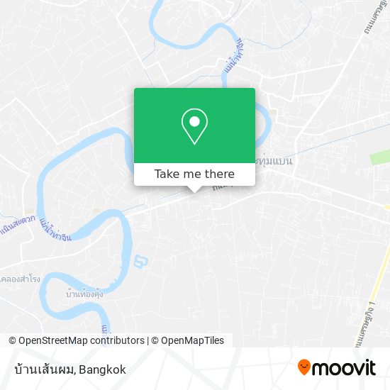 บ้านเส้นผม map