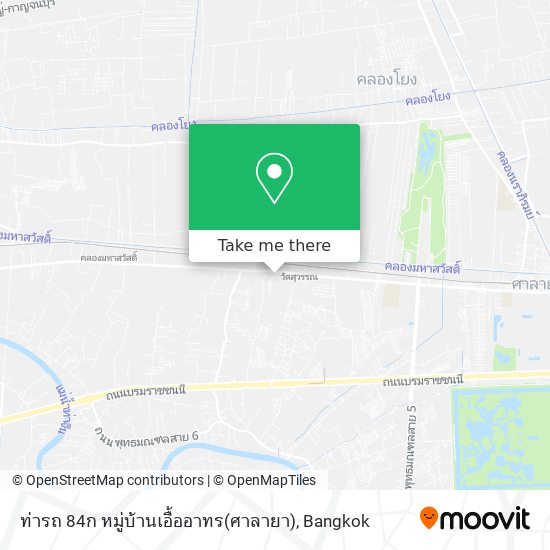 ท่ารถ 84ก หมู่บ้านเอื้ออาทร(ศาลายา) map