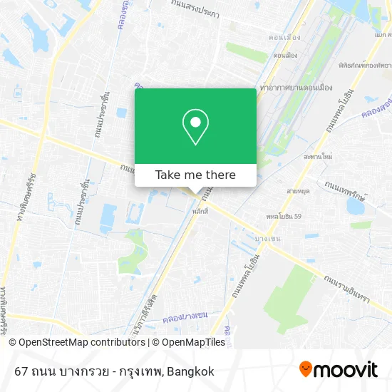 67 ถนน บางกรวย - กรุงเทพ map