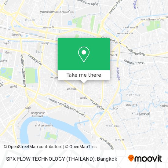 SPX FLOW TECHNOLOGY (THAILAND) map