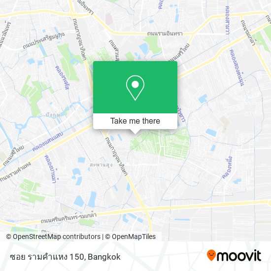 ซอย รามคำแหง 150 map