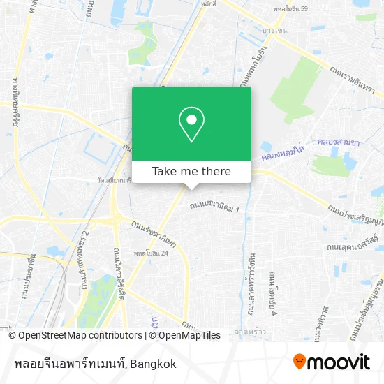 พลอยจีนอพาร์ทเมนท์ map