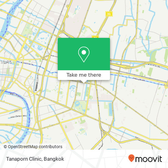 Tanaporn Clinic map