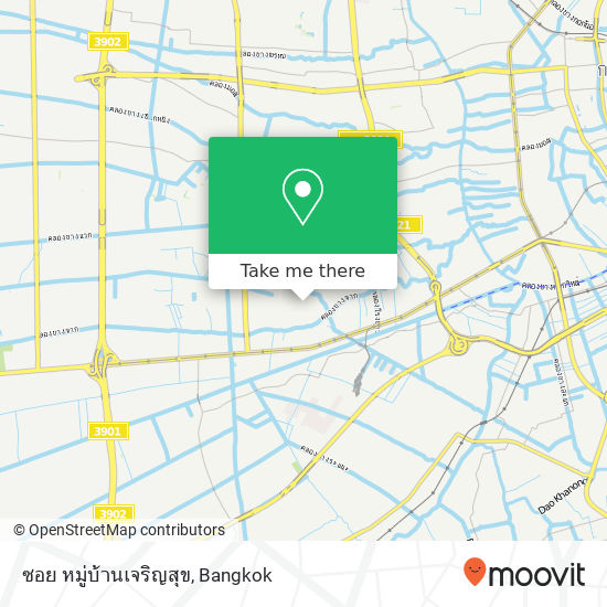 ซอย หมู่บ้านเจริญสุข map