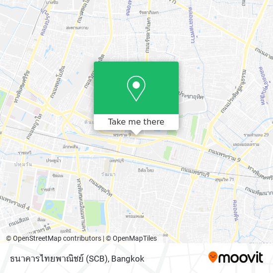 ธนาคารไทยพาณิชย์ (SCB) map