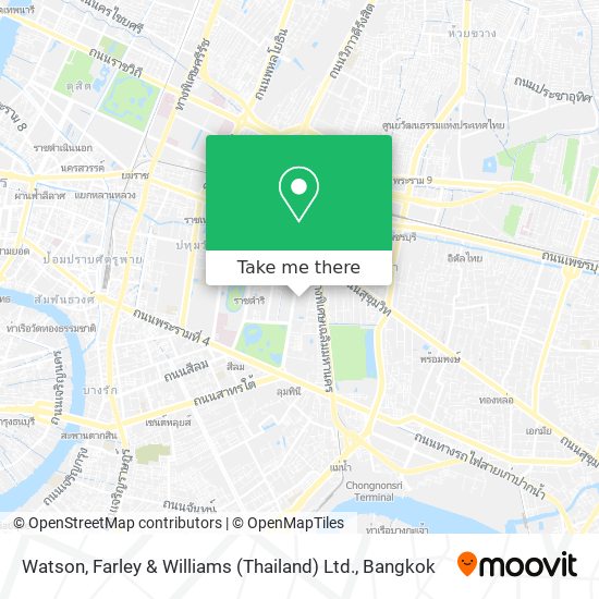 Watson, Farley & Williams (Thailand) Ltd. map