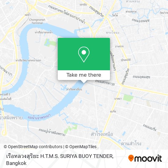 เรือหลวงสุริยะ H.T.M.S. SURIYA BUOY TENDER map