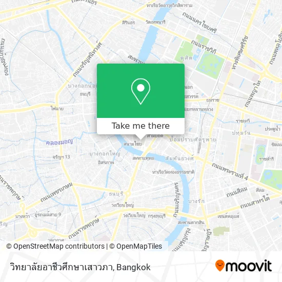 วิทยาลัยอาชีวศึกษาเสาวภา map