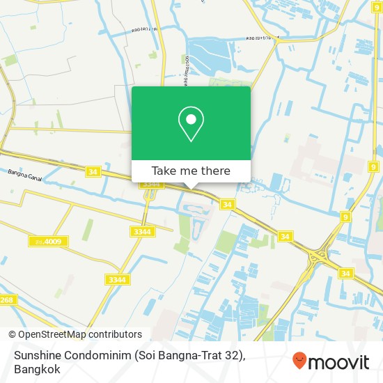 Sunshine Condominim (Soi Bangna-Trat 32) map
