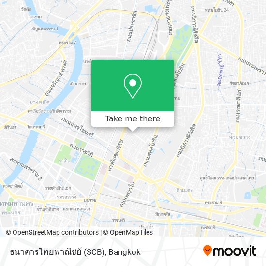 ธนาคารไทยพาณิชย์ (SCB) map