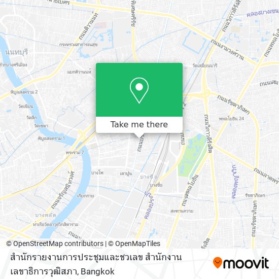 สำนักรายงานการประชุมและชวเลข สำนักงานเลขาธิการวุฒิสภา map