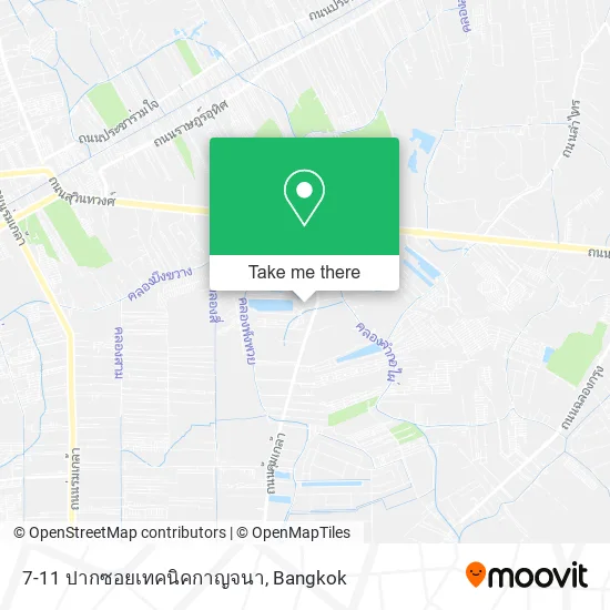 7-11 ปากซอยเทคนิคกาญจนา map