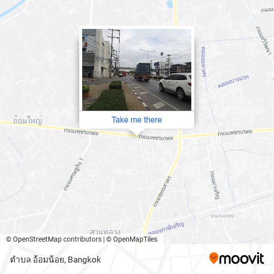 ตำบล อ้อมน้อย map