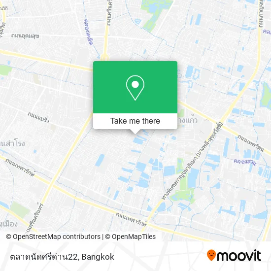ตลาดนัดศรีด่าน22 map