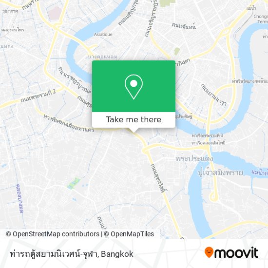 ท่ารถตู้สยามนิเวศน์-จุฬา map