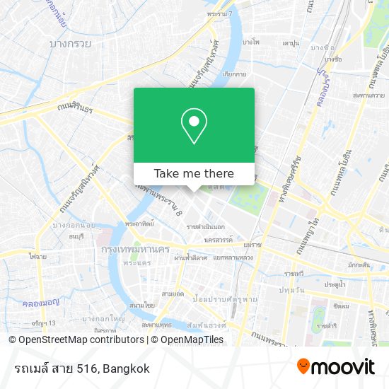 รถเมล์ สาย 516 map