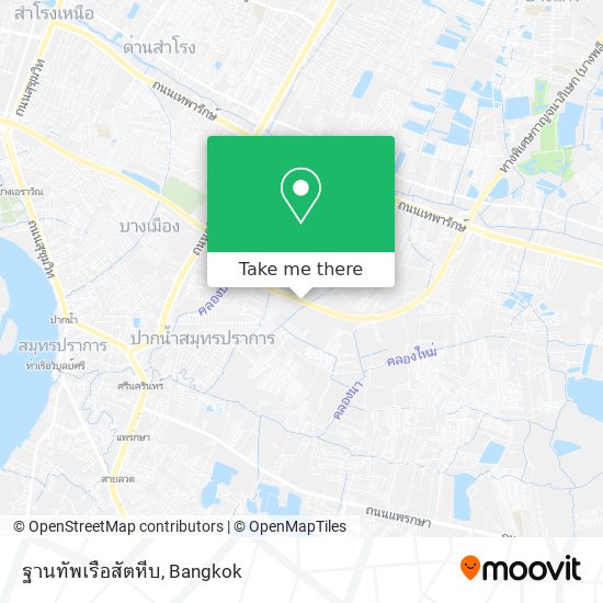 ฐานทัพเรือสัตหีบ map