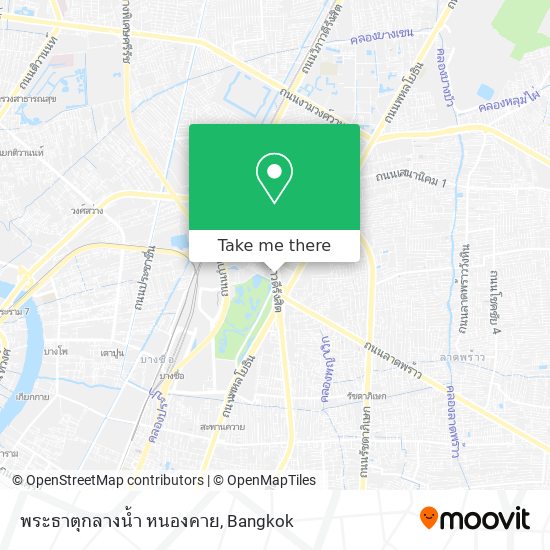 พระธาตุกลางน้ำ หนองคาย map