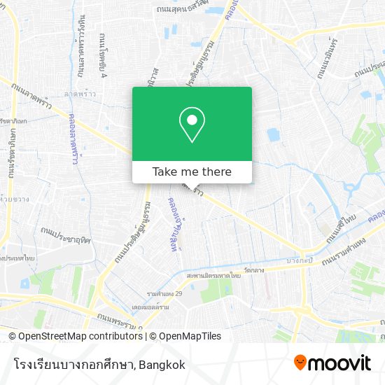 โรงเรียนบางกอกศึกษา map