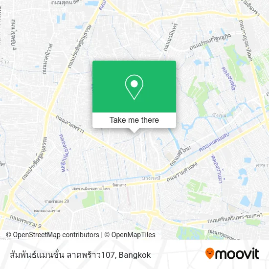 สัมพันธ์แมนชั่น ลาดพร้าว107 map