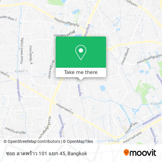 ซอย ลาดพร้าว 101 แยก 45 map