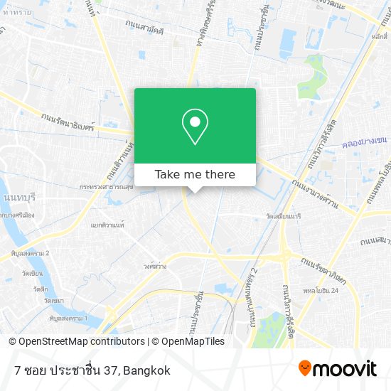 7 ซอย ประชาชื่น 37 map