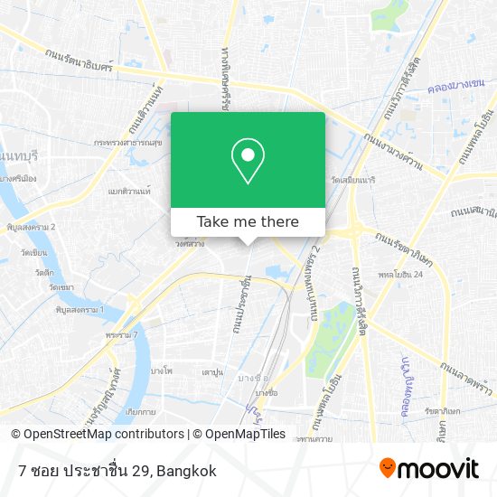 7 ซอย ประชาชื่น 29 map