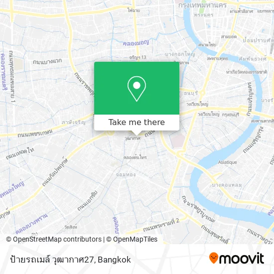 ป้ายรถเมล์ วุฒากาศ27 map