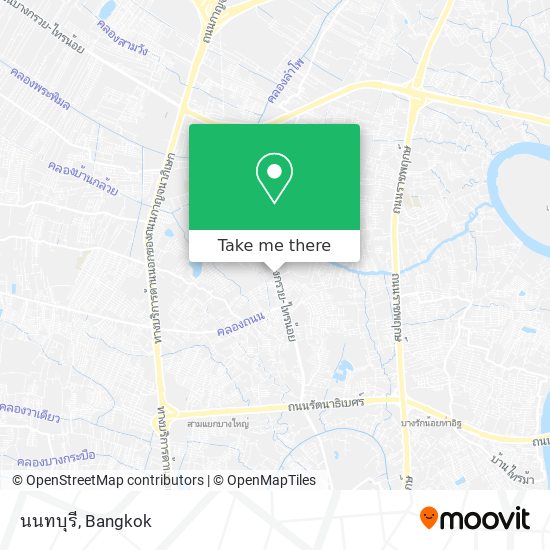 นนทบุรี map