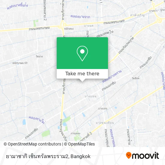 ยามาซากิ เซ็นทรัลพระราม2 map