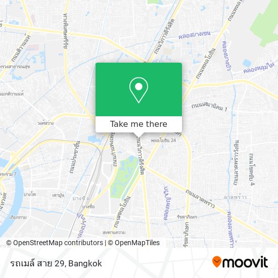 รถเมล์ สาย 29 map