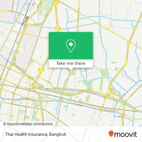 Thai Health Insurance map